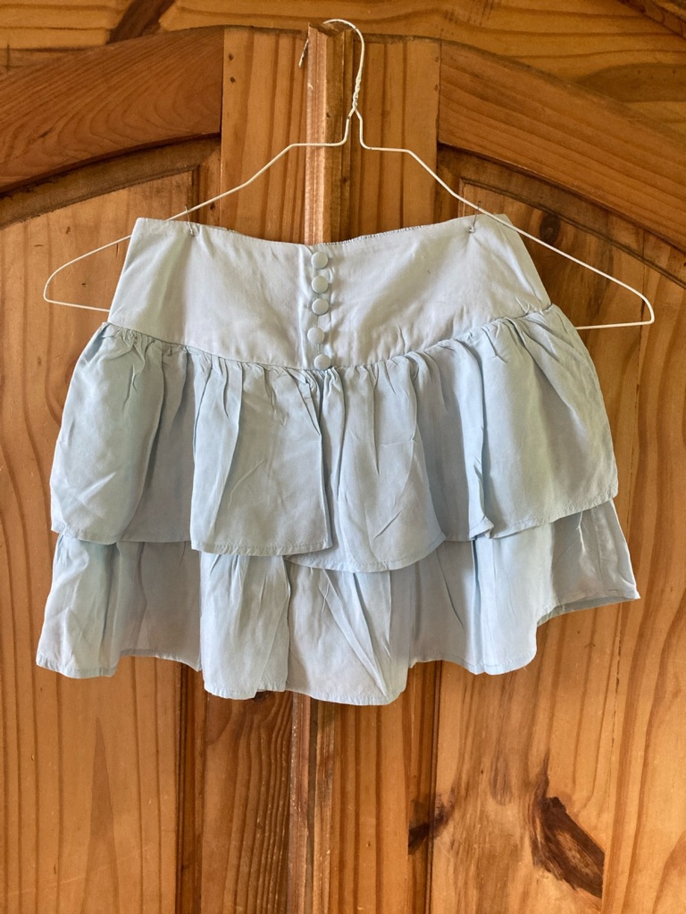 Girls Threads of Luxx light blue skort skirt - size 12